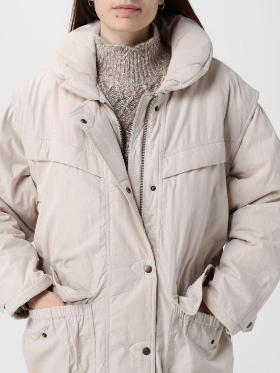 25FW 이자벨마랑에뚜왈 다몬 코트 MA0428FAC3G01E 23EC Beige - ISABEL MARANT ETOILE