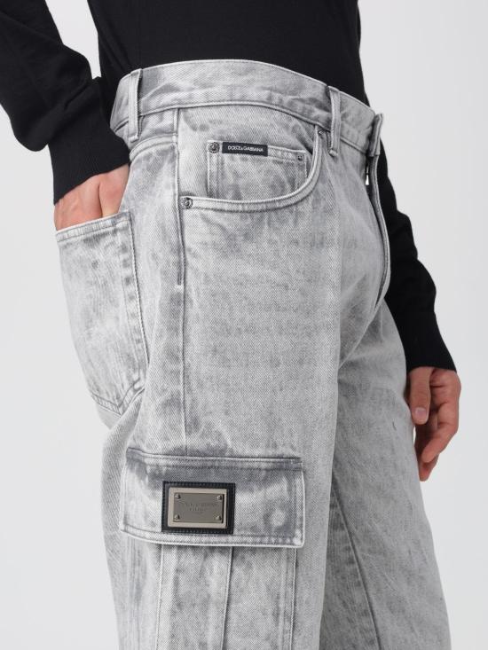 25FW 돌체앤가바나 데님 팬츠 GP0C9DG8LM1 S9001 Grey - DOLCE & GABBANA