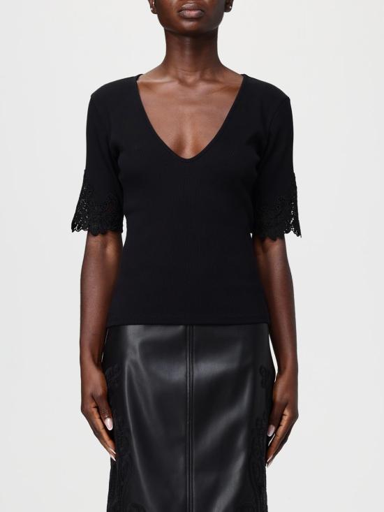 25FW 트윈셋 반팔 티셔츠 252TT2170 00006 Black