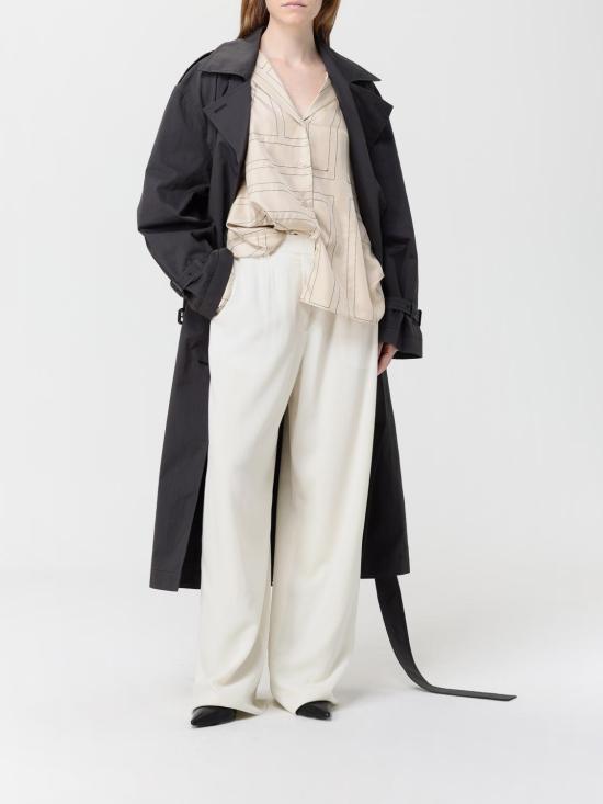 25FW 토템 스트레이트 팬츠 254WRB0303FB0475 116 Beige - TOTEME