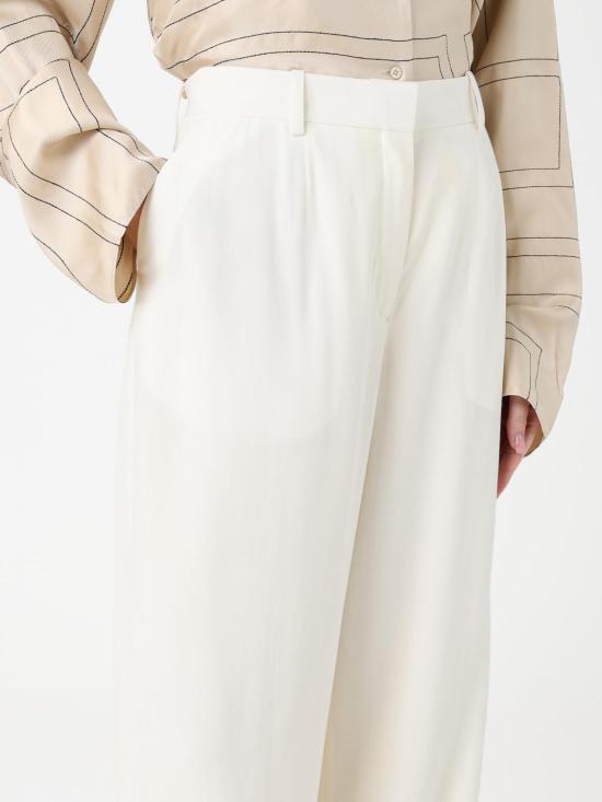 25FW 토템 스트레이트 팬츠 254WRB0303FB0475 116 Beige - TOTEME