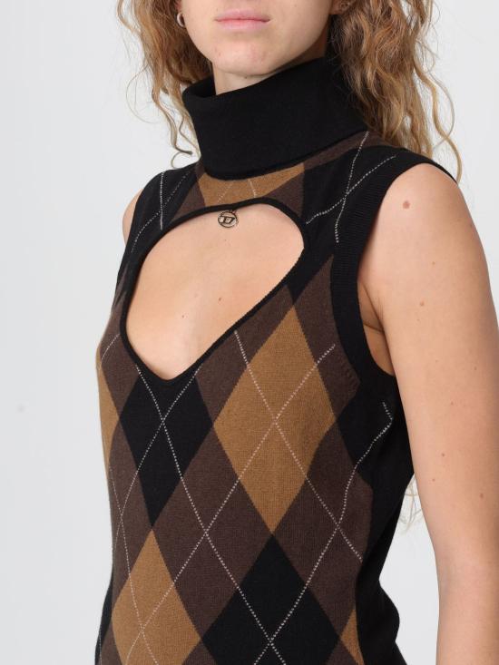 25FW 디젤 롱 원피스 A196950JLBB 9XX Black - DIESEL