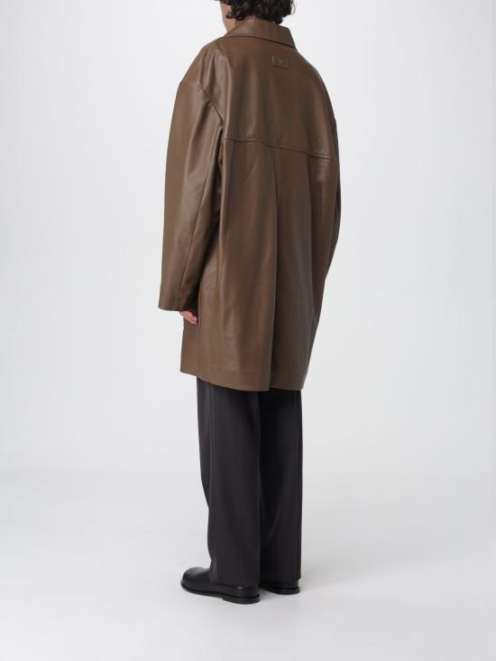 25FW 펜디 가죽 자켓 FPJ897AQOI F1LUZ Walnut - FENDI