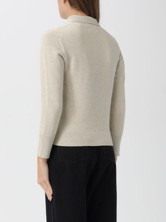 25FW 이자벨마랑에뚜왈 노라 폴로 니트 스웨터  PU0314FAA1X05E 02LY Grey - ISABEL MARANT ETOILE