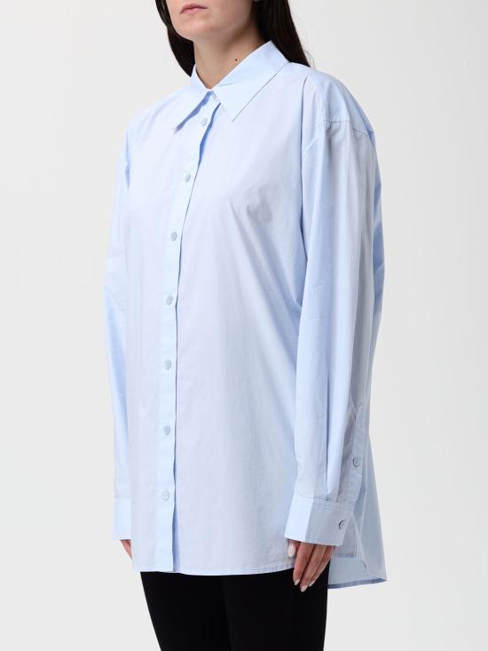 25FW 토템 셔츠 252WRT0480FB0415 206 Gnawed Blue - TOTEME