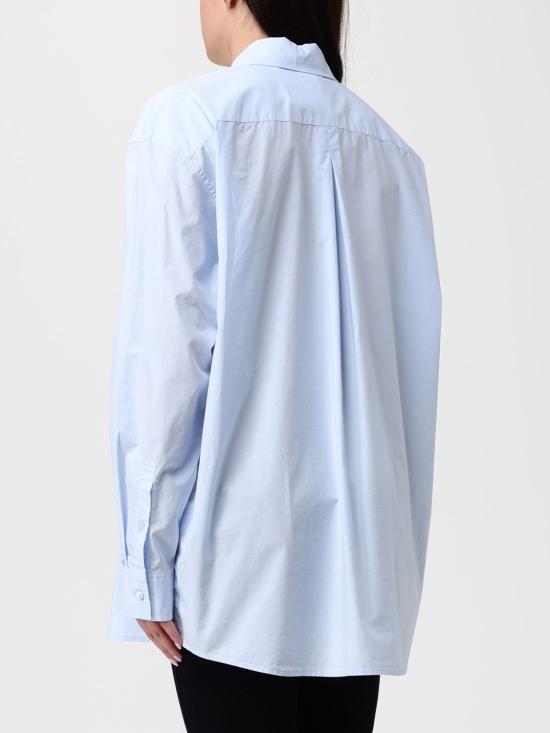 25FW 토템 셔츠 252WRT0480FB0415 206 Gnawed Blue - TOTEME