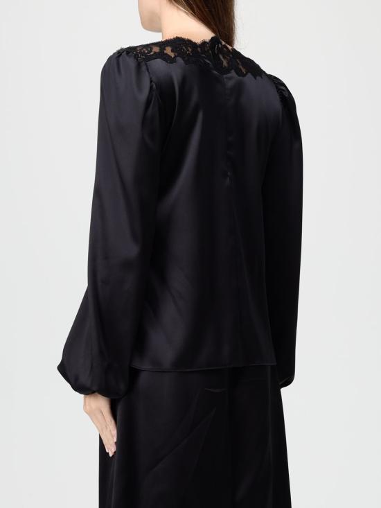 25FW 돌체앤가바나 블라우스 F7BF3TFURAG N0000 Black - DOLCE & GABBANA