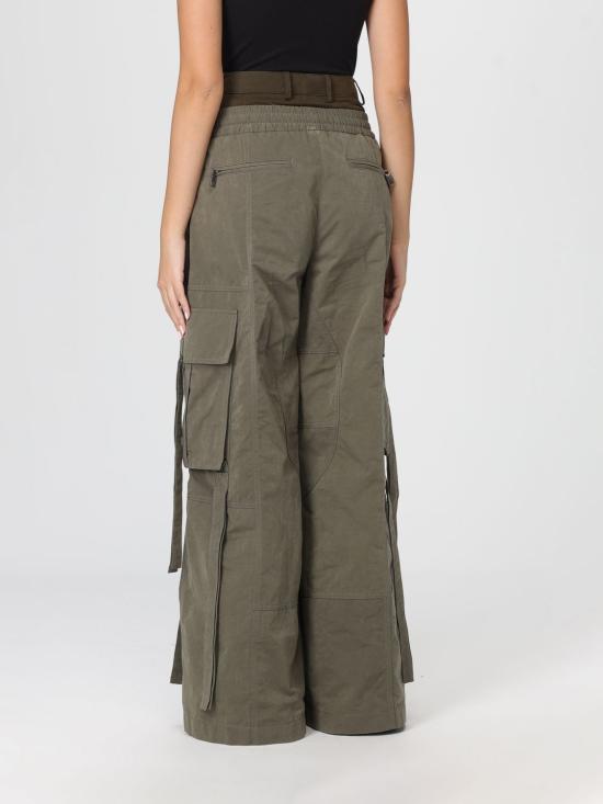 25FW 돌체앤가바나 스트레이트 팬츠 FTDGXTHUMS8 N3644 Black - DOLCE & GABBANA