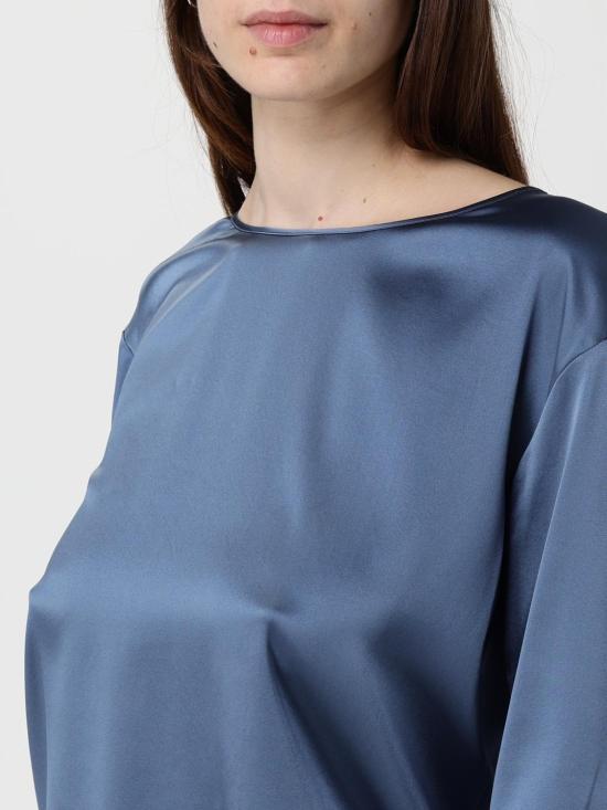 25FW 엠포리오 아르마니 블라우스 EW002198AF17300 U9302 Blue - EMPORIO ARMANI