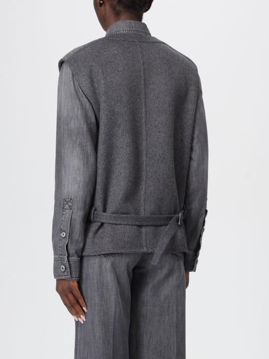 25FW 보테가베네타 베스트 835294V4CB0 1307 Grey - BOTTEGA VENETA