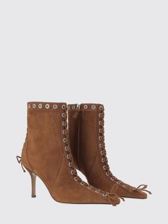 25FW 마흐앤마흐 뮬/슬리퍼 S098095SUE LTB Brown - MACH&MACH