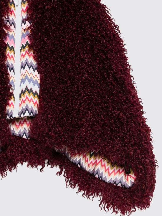 25FW [키즈] 미소니 코트 MX2A30H0065 418 Brown - MISSONI