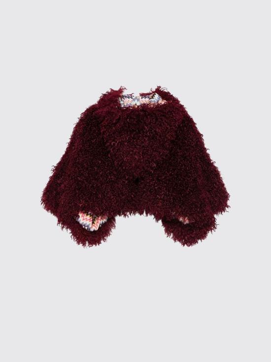 25FW [키즈] 미소니 코트 MX2A30H0065 418 Brown - MISSONI