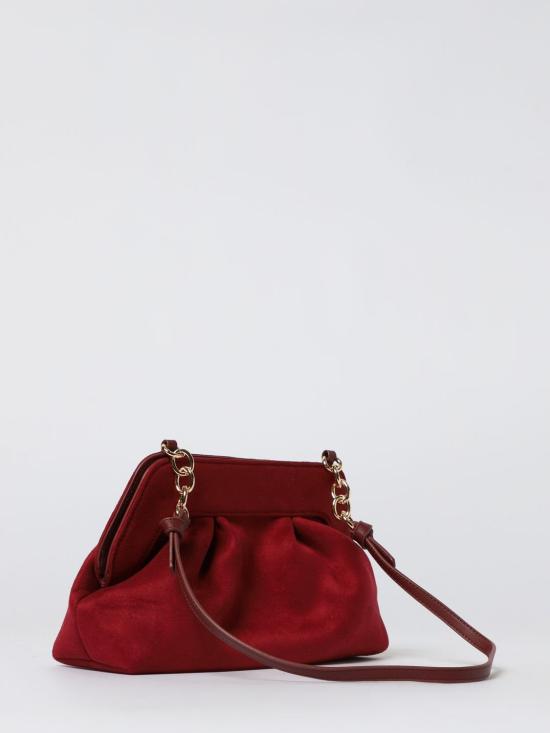 25FW 시크릿 폰 폰 클러치/파우치 MARGARET SUEDE CLUTCH M Burgundy - SECRET PON PON