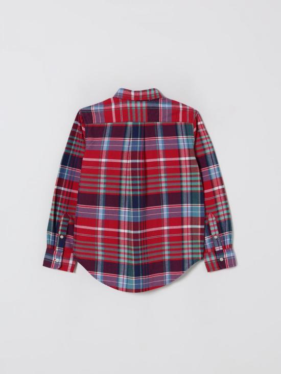 25FW [키즈] 폴로 랄프로렌 셔츠 323979315 002 Red - POLO RALPH LAUREN