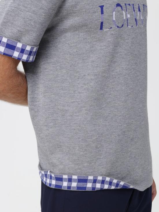 25FW 로에베 반팔 티셔츠 H526Y55K15 1122 Grey - LOEWE