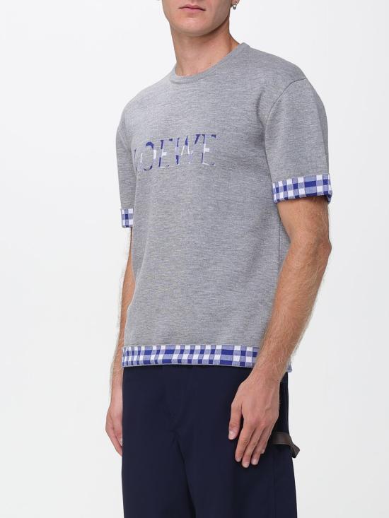 25FW 로에베 반팔 티셔츠 H526Y55K15 1122 Grey - LOEWE