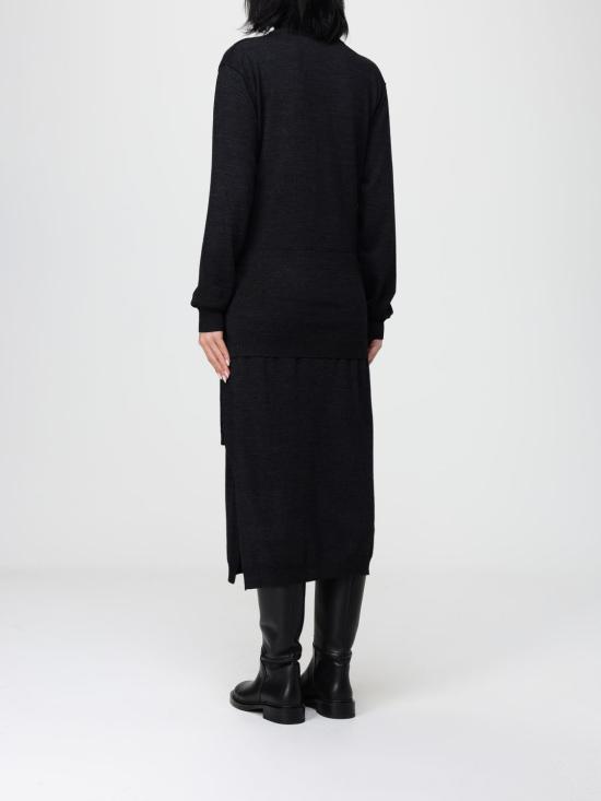 25FW 르메르 메리노 블렌드 트롱프뢰유 드레스 DR1082LK0879 66 Grey - LEMAIRE