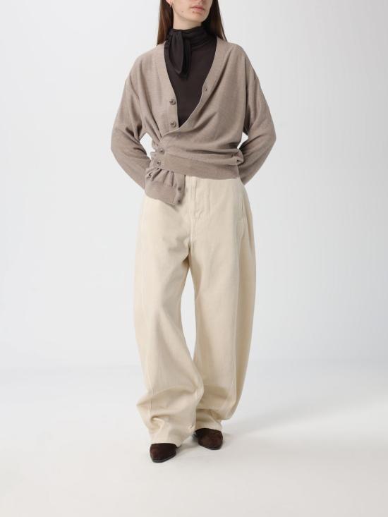 25FW 르메르 릴렉스드 트위스트 가디건 TO1082DLK0874 46 Grey - LEMAIRE