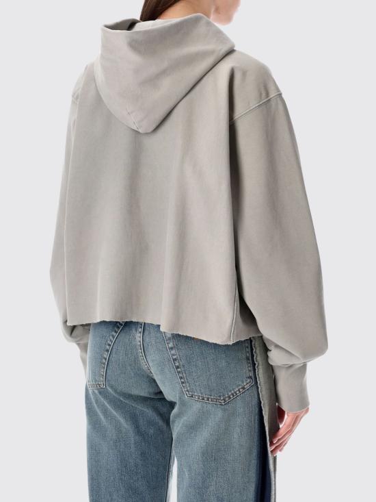 25FW 마르지엘라 루즈 후드 티셔츠 S51GU0139S25520 803 Dove Grey - MAISON MARGIELA