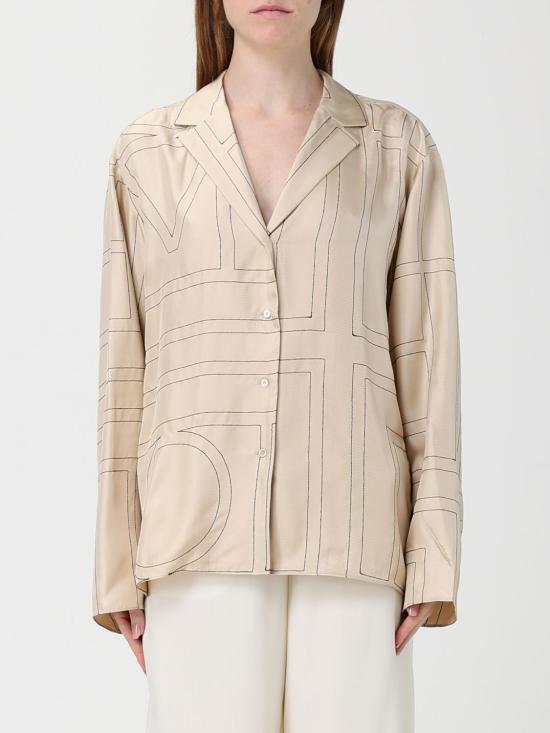 25FW 토템 블라우스 213755707 926 Ivory