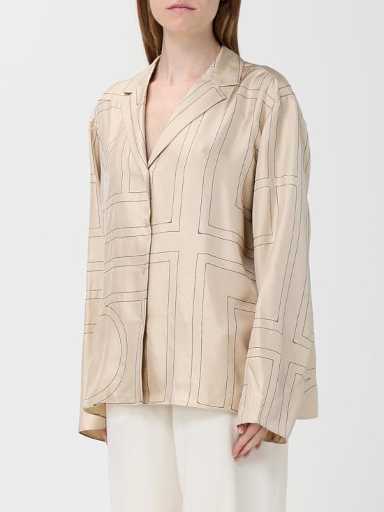 25FW 토템 블라우스 213755707 926 Ivory - TOTEME