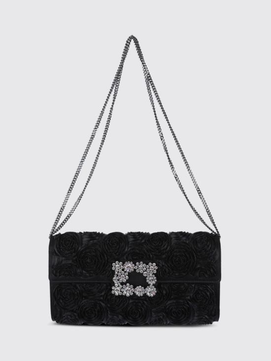 25FW 로저비비에 클러치/파우치 RBWAMFDN200RS0B99 Black