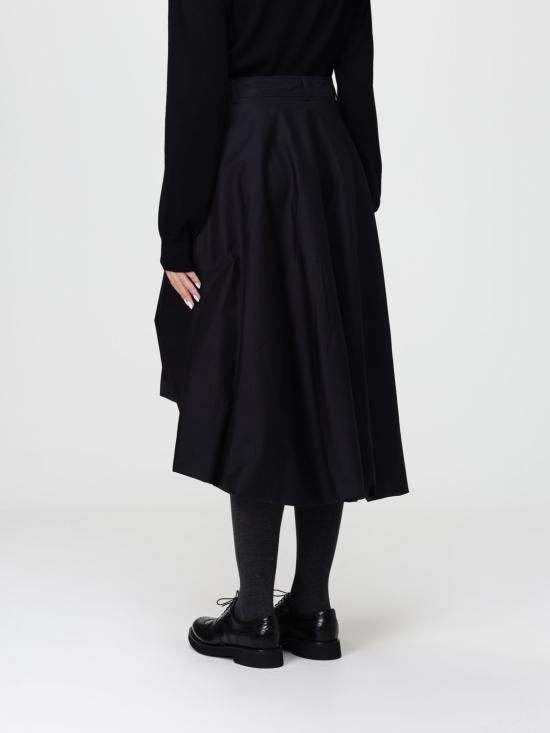 25FW 모스키노 스커트 01065431 0555 Black - MOSCHINO
