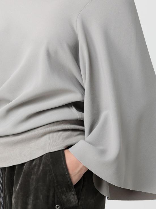 25FW 릭 오웬스 긴팔 티셔츠 RP02E4231HY 08 Ivory - RICK OWENS