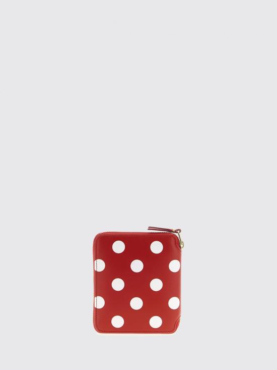 25FW 꼼데가르송 남성지갑 SA2100PD Red - COMME DES GARCONS