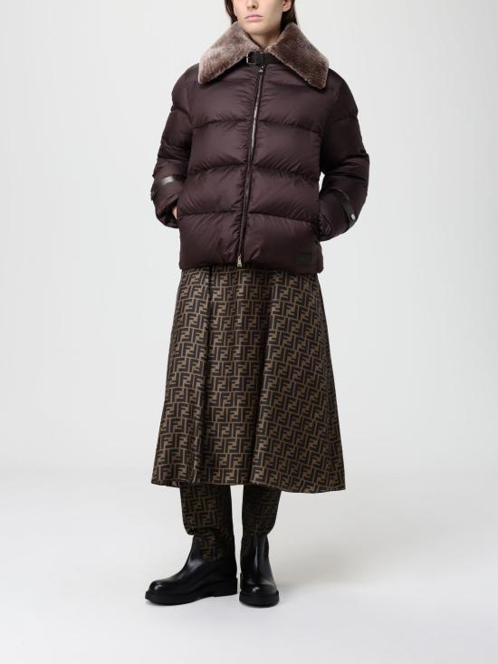 25FW 펜디 자켓 FAN212AT8V F1T6H Brown - FENDI