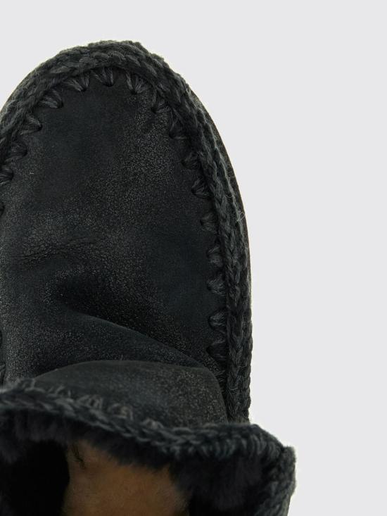 25FW 모우 뮬/슬리퍼 FW101036B CBKG Black - MOU