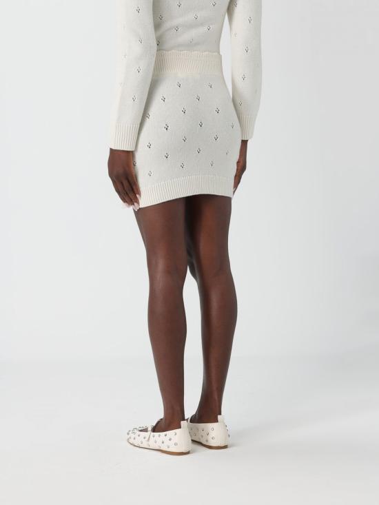 25FW 끌로에 숏 스커트 CH25WMJ06590 107 White - CHLOE