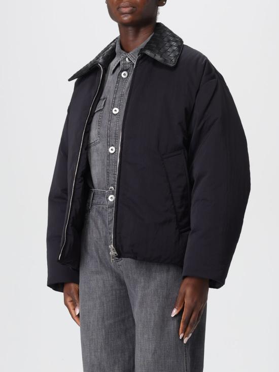 25FW 보테가베네타 자켓 837028V5030 1000 Black - BOTTEGA VENETA