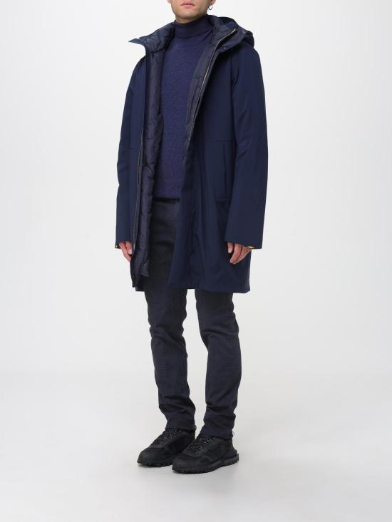 25FW 까웨 코트 K7136IW AR0 Blue - K-WAY