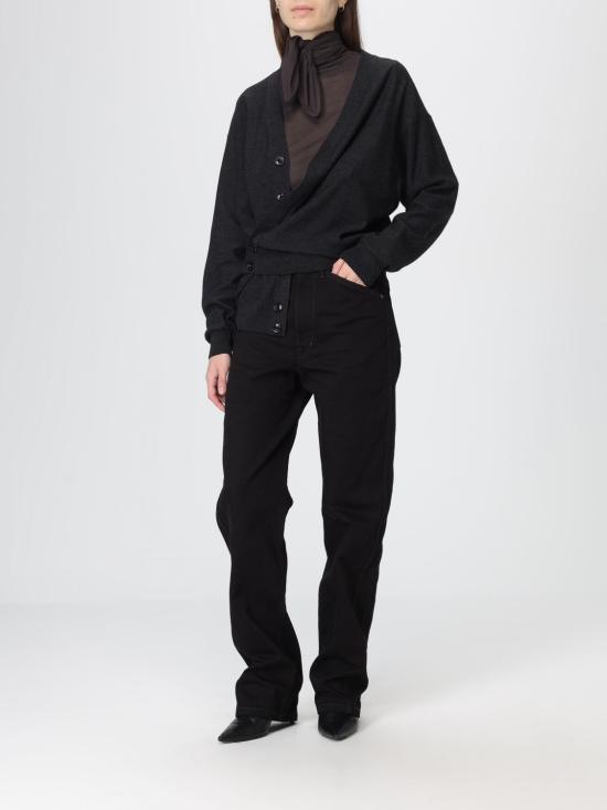 25FW 르메르 스트레이트 팬츠 PA1226LD1055 BK999 Black - LEMAIRE