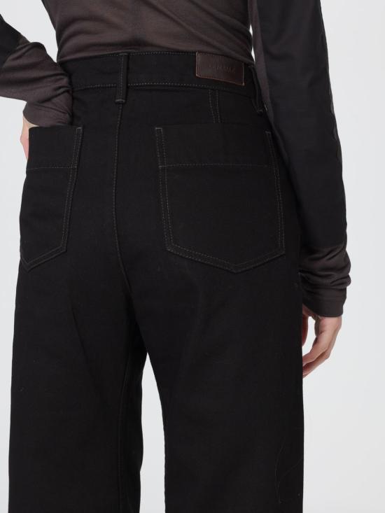 25FW 르메르 스트레이트 팬츠 PA1226LD1055 BK999 Black - LEMAIRE