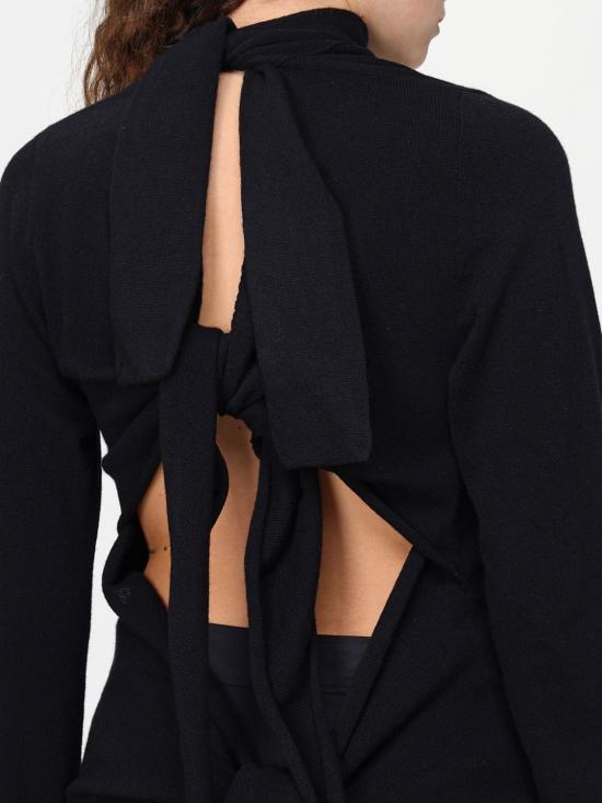 25FW 모스키노 터틀넥 9015400 0555 Black - MOSCHINO