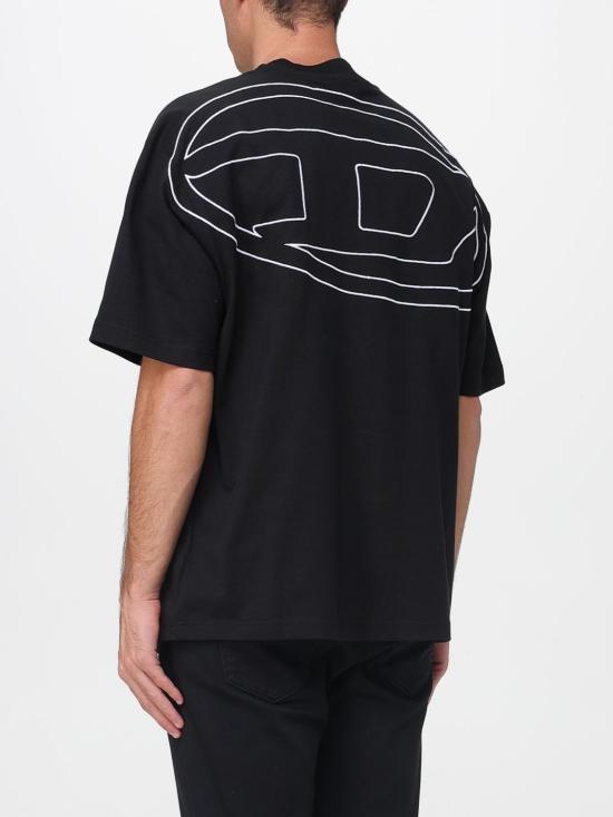 25FW 디젤 반팔 티셔츠 A113020HGAM 9XX Black - DIESEL