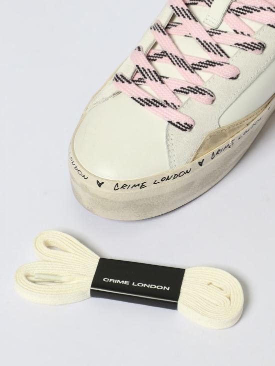 25FW 크라임런던 뮬/슬리퍼 25072AA8 10 White - CRIME LONDON