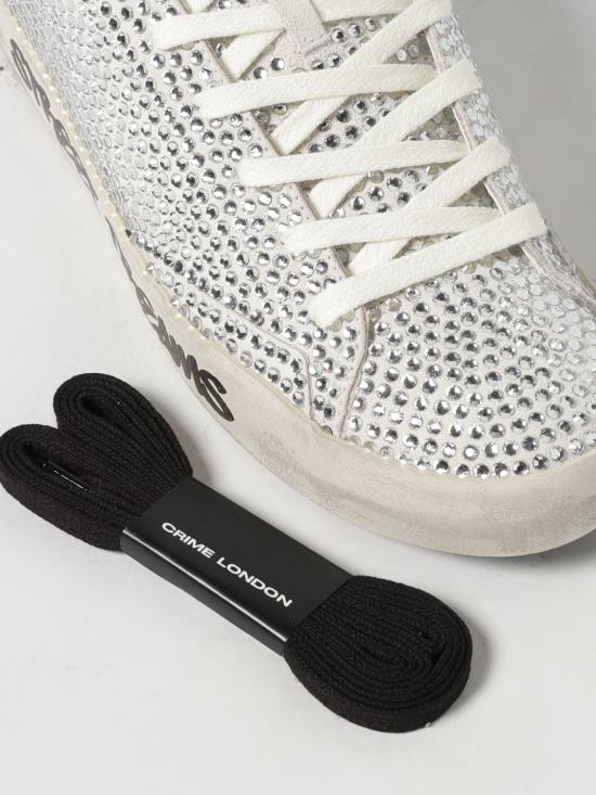 25FW 크라임런던 뮬/슬리퍼 20009PP7 10 White - CRIME LONDON