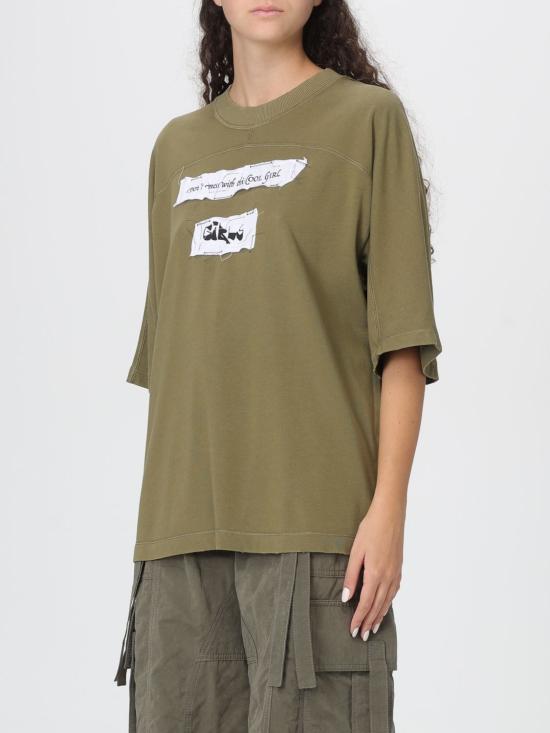 25FW 돌체앤가바나 반팔 티셔츠 F8V80TGDDI2 V4026 Green - DOLCE & GABBANA