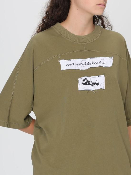 25FW 돌체앤가바나 반팔 티셔츠 F8V80TGDDI2 V4026 Green - DOLCE & GABBANA