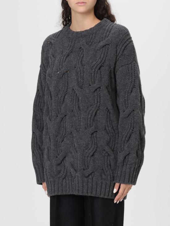 25FW 보테가베네타 스웨터 835406V5L00 1370 Grey - BOTTEGA VENETA