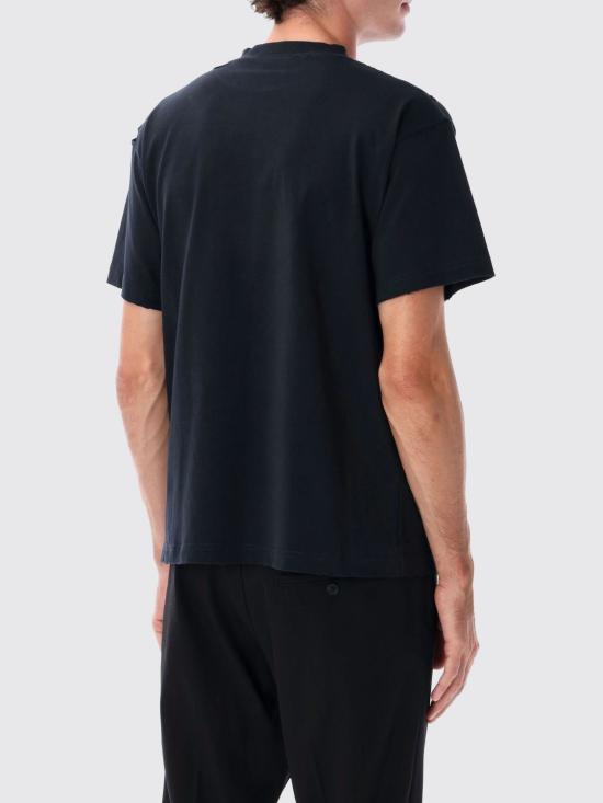 25FW 발렌시아가 반팔 티셔츠 850261TTVB9 1083 Black - BALENCIAGA