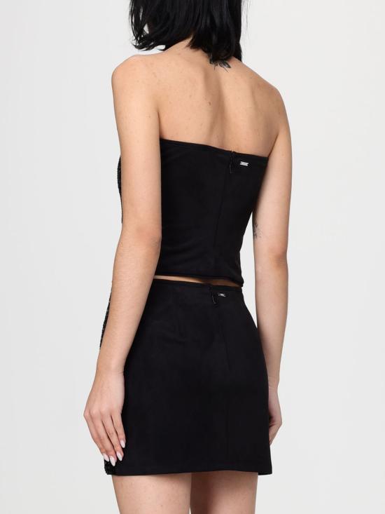 25FW 알마니 민소매 티셔츠 XW001297AF16157 MC117 Black - ARMANI