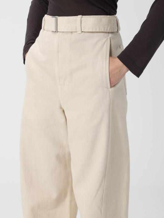 25FW 르메르 데님 팬츠 PA326DLD1065 027 White - LEMAIRE