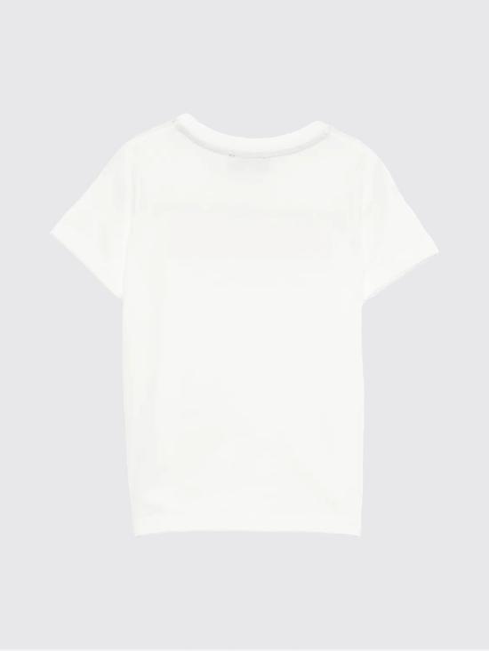 25FW [키즈] 미소니 티셔츠 MX8A61J0177 101 White - MISSONI