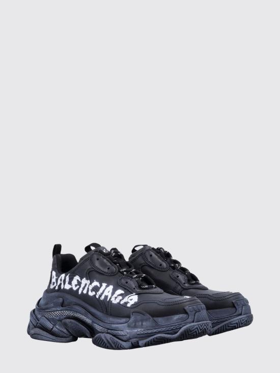 25FW 발렌시아가 뮬/슬리퍼 524039WTSPL 1090 Black - BALENCIAGA