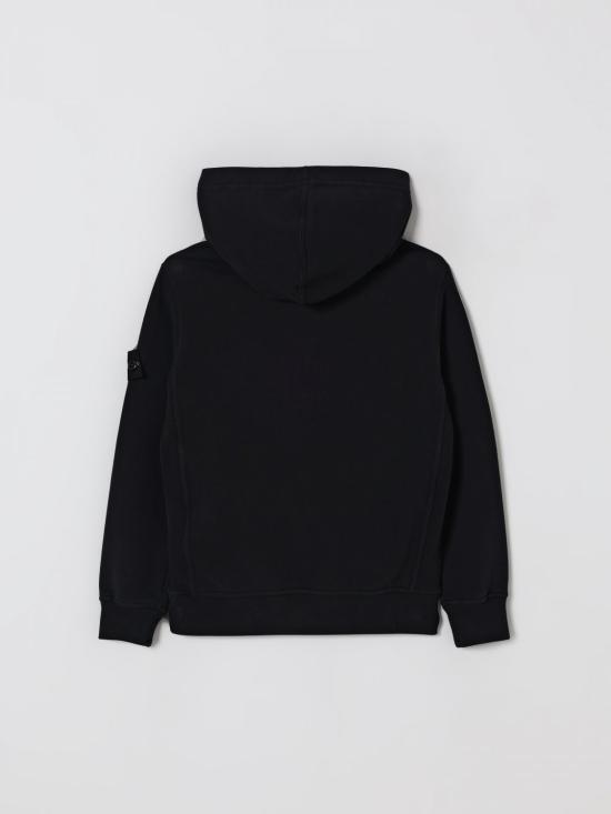 25FW [키즈] 스톤 아일랜드 풀오버 6100004S0A20 V0029 Black - STONE ISLAND